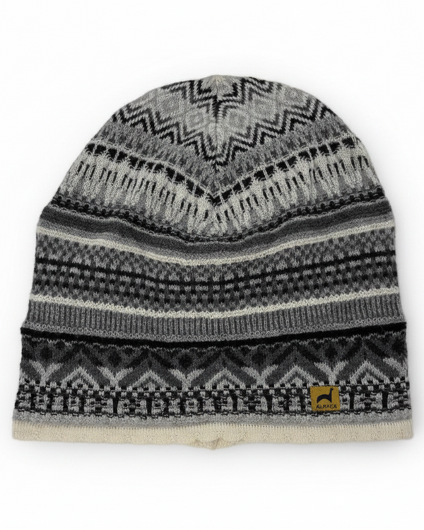 Cuzco Cap — Black — black baby alpaca by Peruvian Link