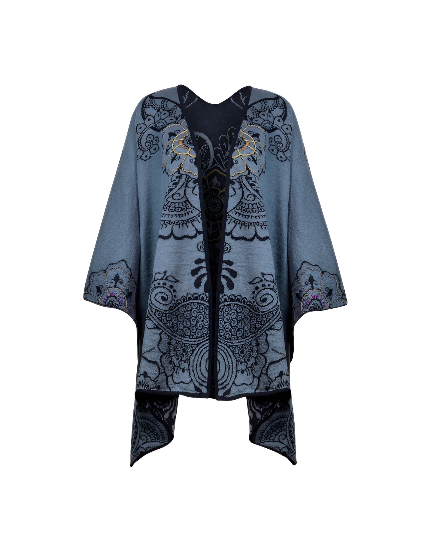 Ibiza Reversible Ruana