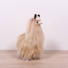 Standing Suri Alpaca - 12"