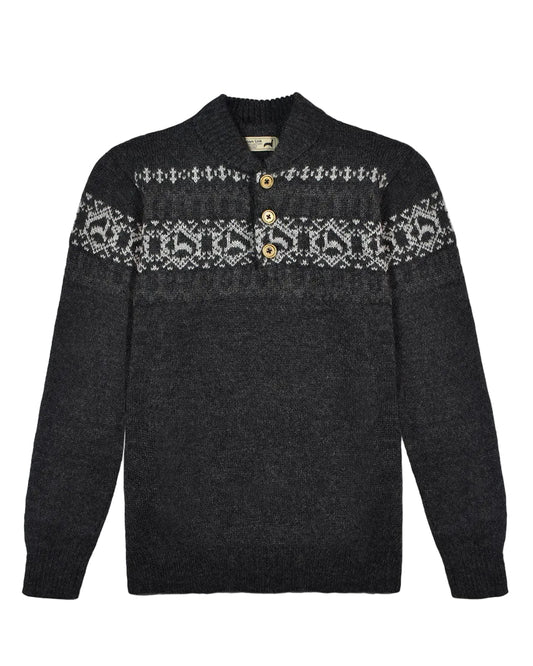 Alpaca Print Sweater