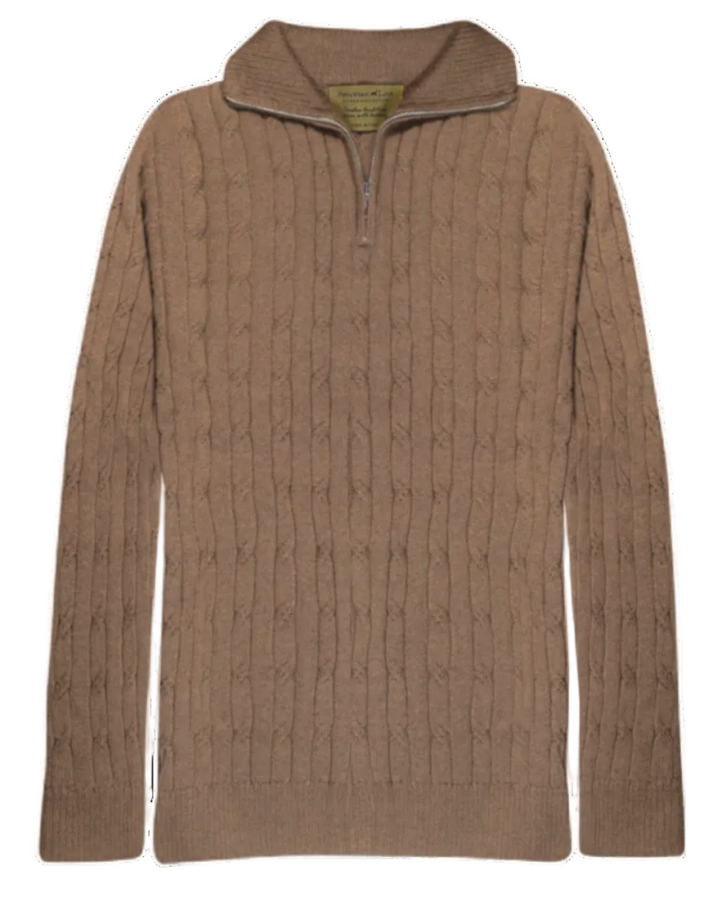 Alpaca Hancock Quarter Zip Sweater 1