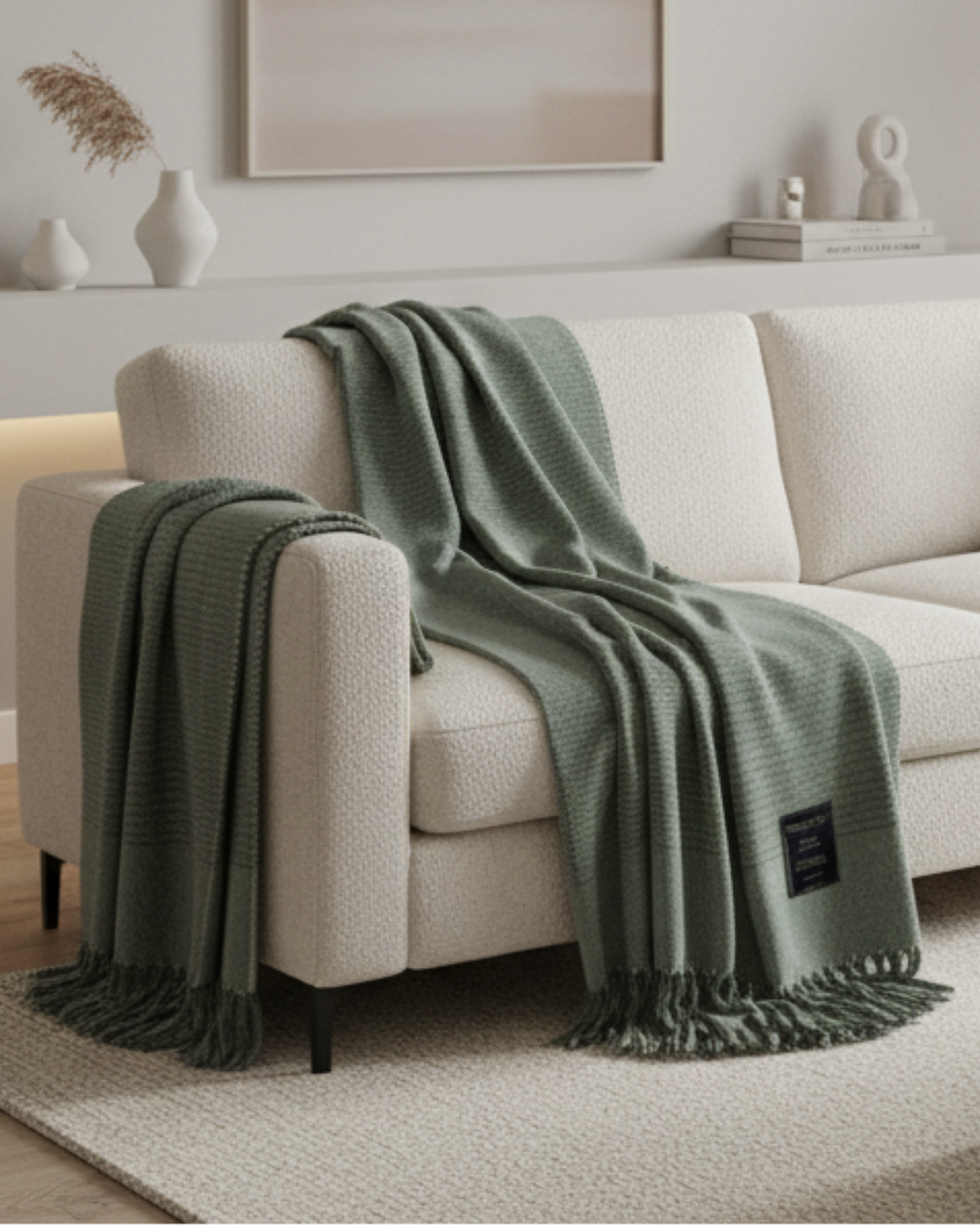 Ombre Alpaca Throw