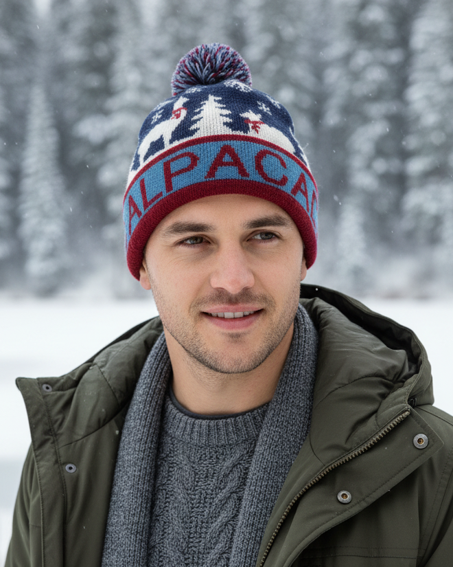 Alpaca Pine Hat