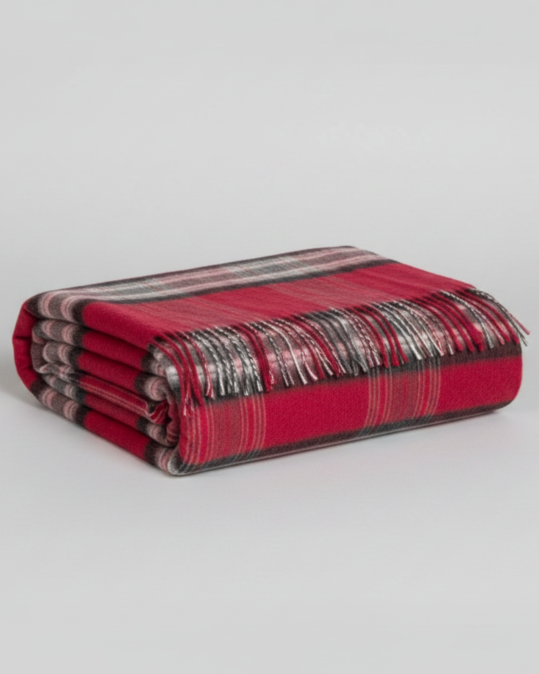 Cardinal Baby Alpaca Throw