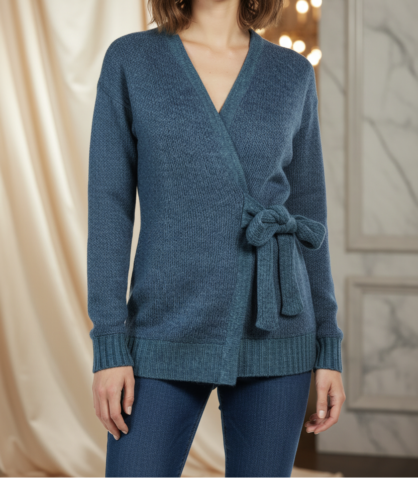 Ballet Wrap Sweater