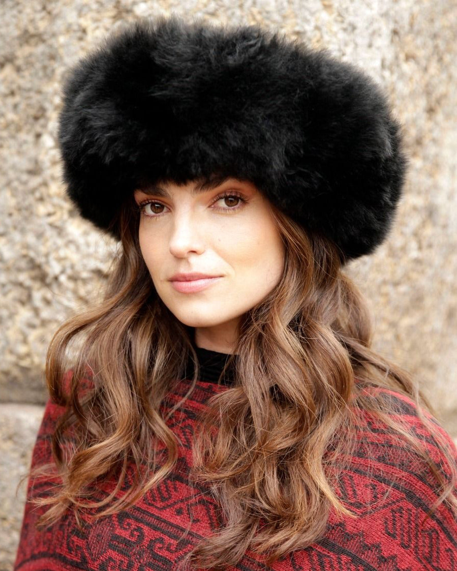 Black Traditional Fur Hat