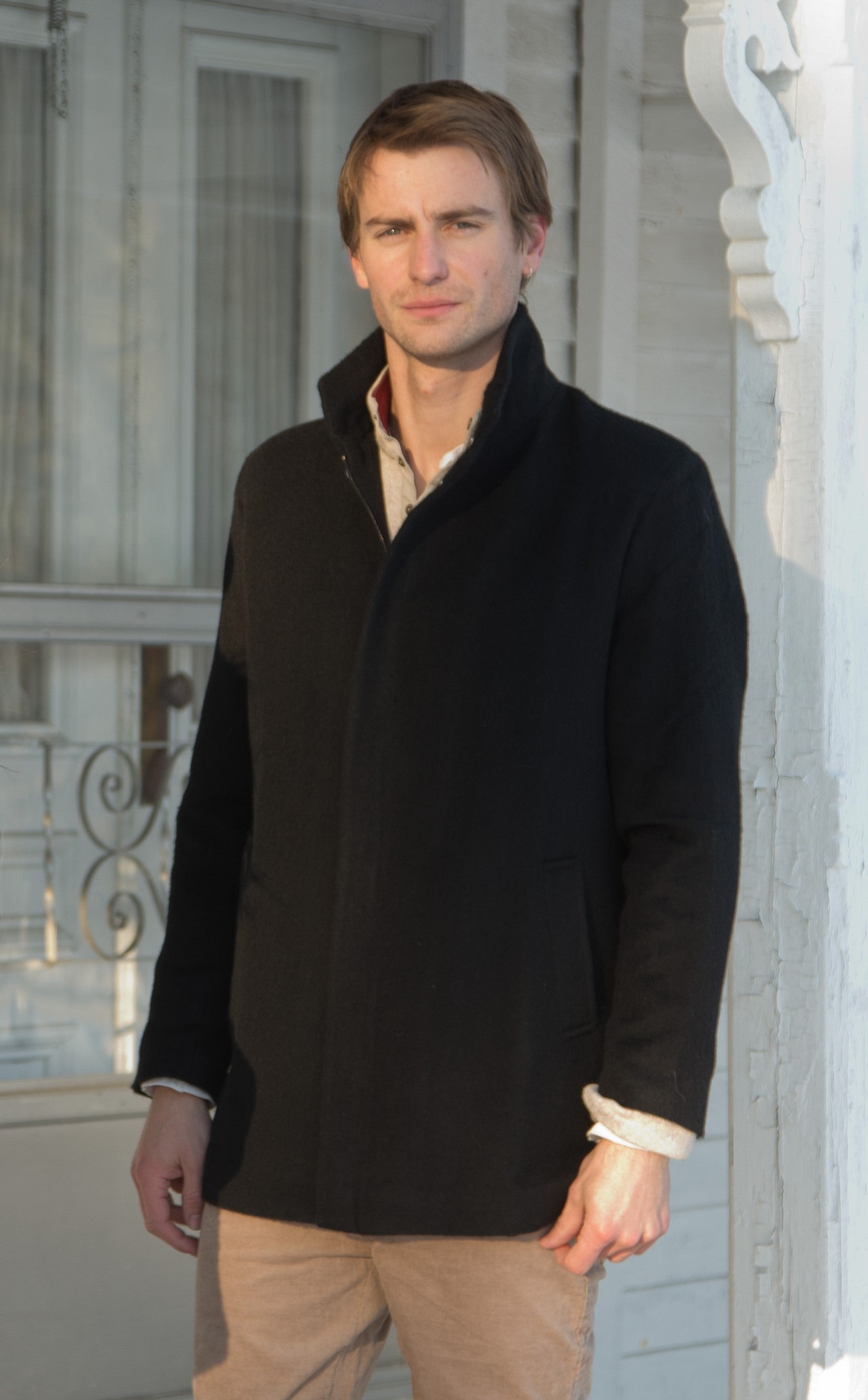 Black Label Alpaca Wool Coat – Peruvian Link Alpaca Collection