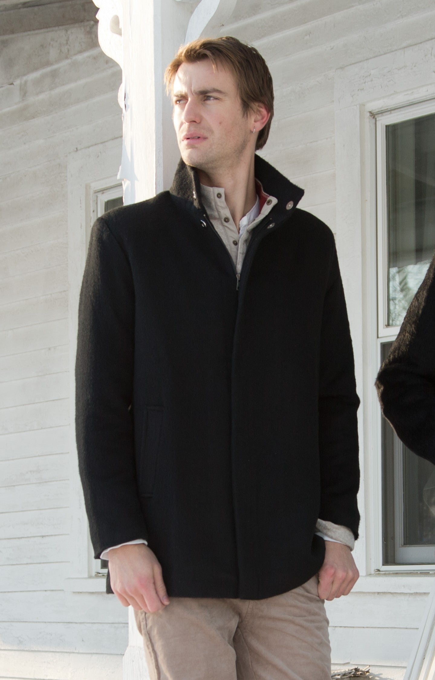 Black Label Alpaca Wool Coat – Peruvian Link Alpaca Collection