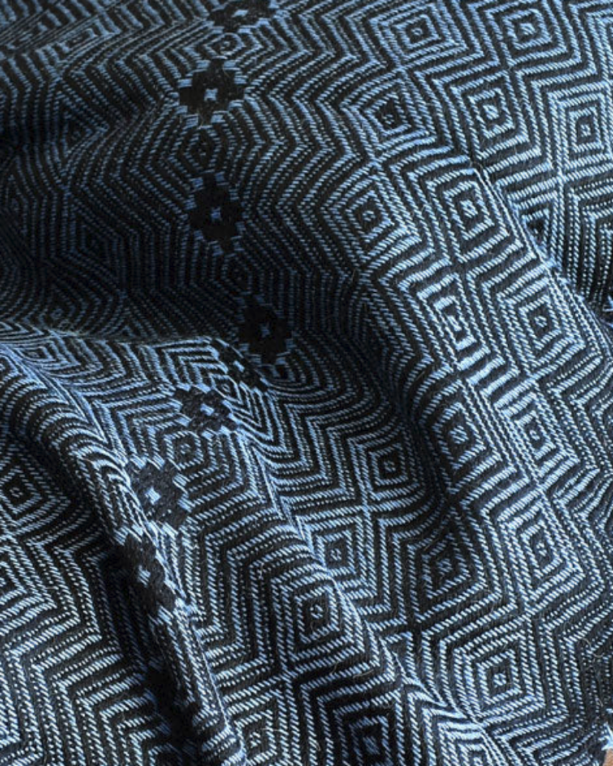 Blue Diamond Throw