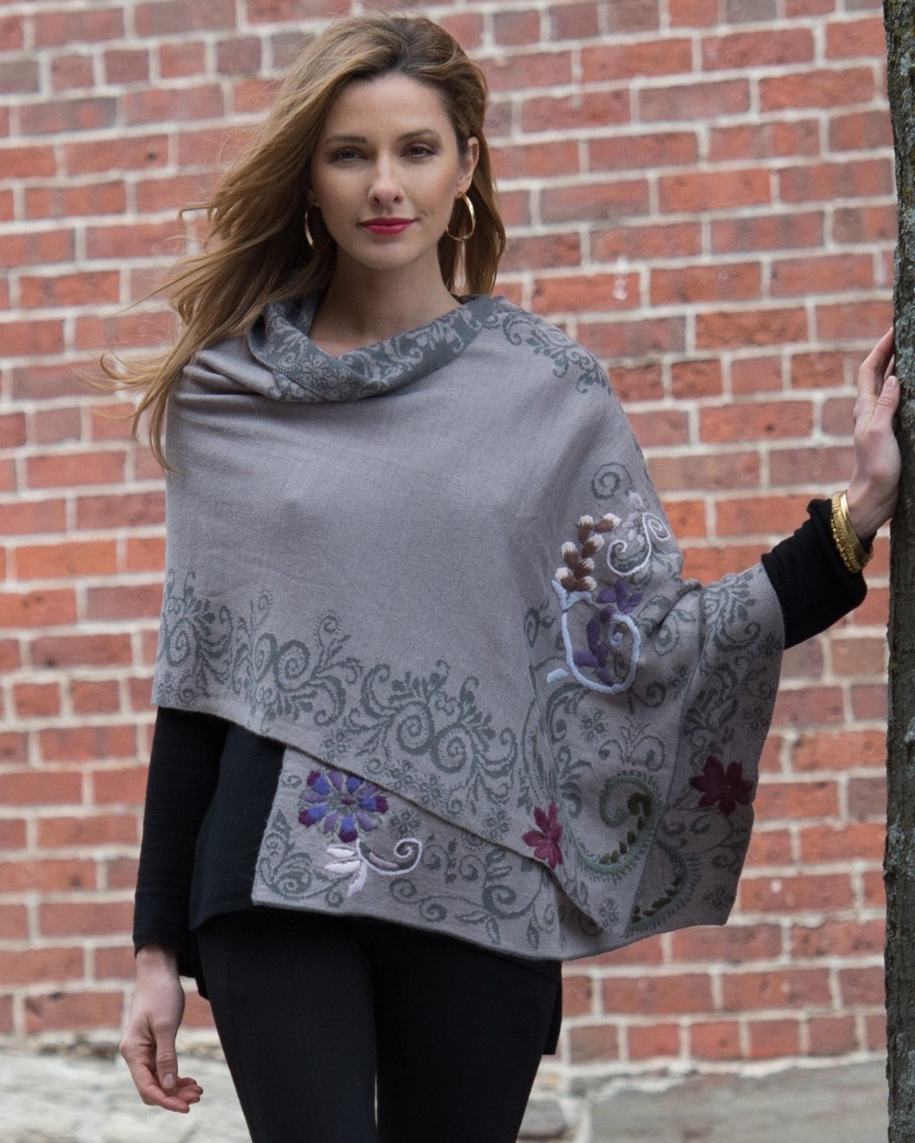 Embroidery Shawl
