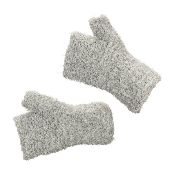 Boucle Gauntlet — Silver — silver alpaca by Peruvian Link