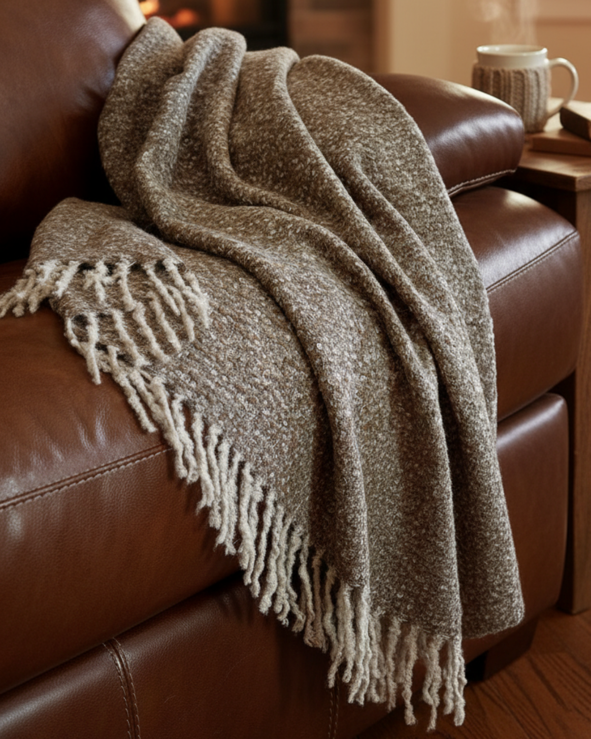 Criolla Boucle Throw