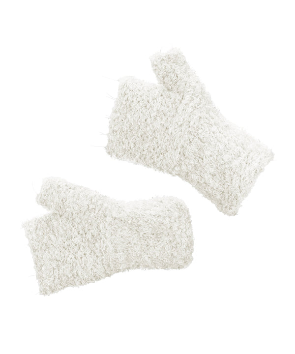 Boucle Gauntlet — Ivory — ivory alpaca by Peruvian Link