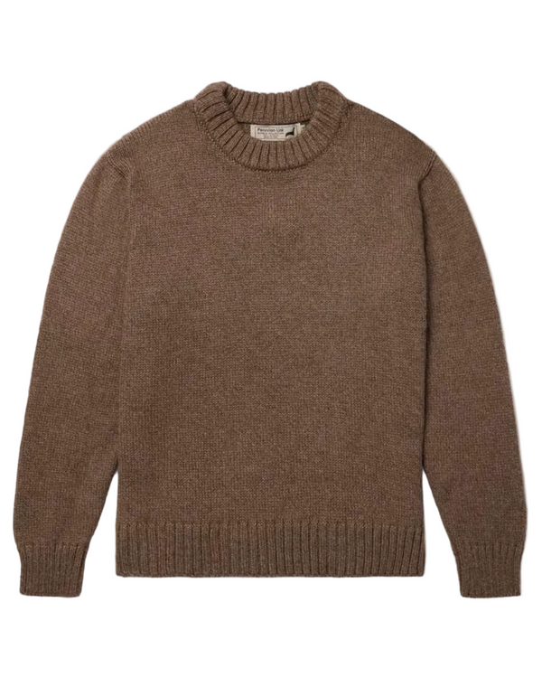 Capital Crewneck — único baby alpaca by Peruvian Link