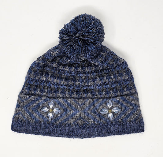 Blue Catskills Alpaca Hat