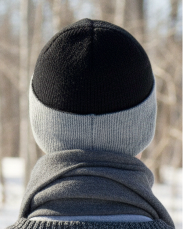 Reversible Hat — Steel — steel alpaca by Peruvian Link