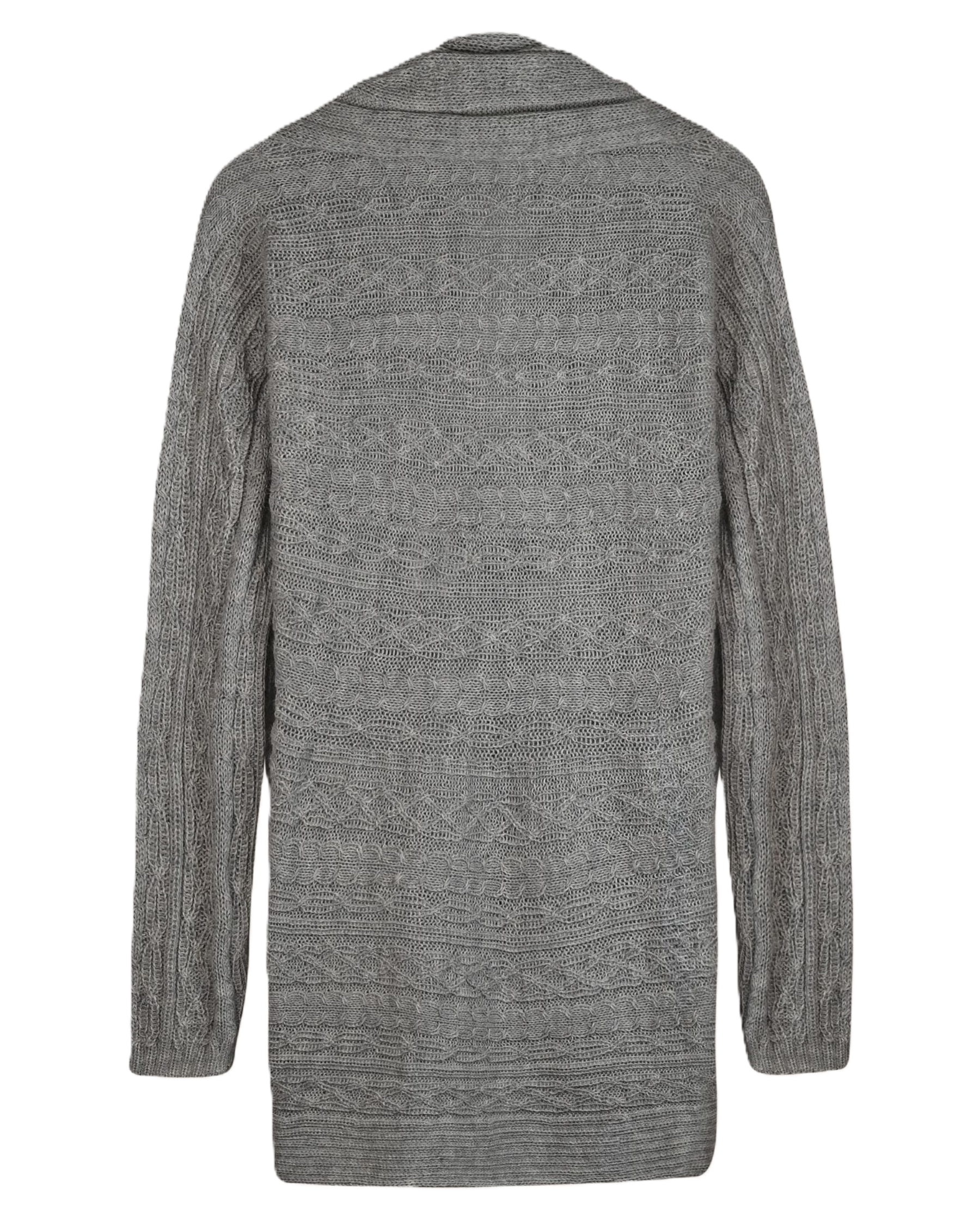 Convertible Cardigan Silver Back