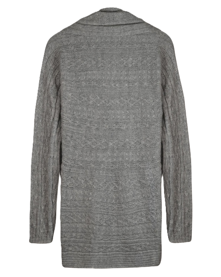Convertible Cardigan Silver Back