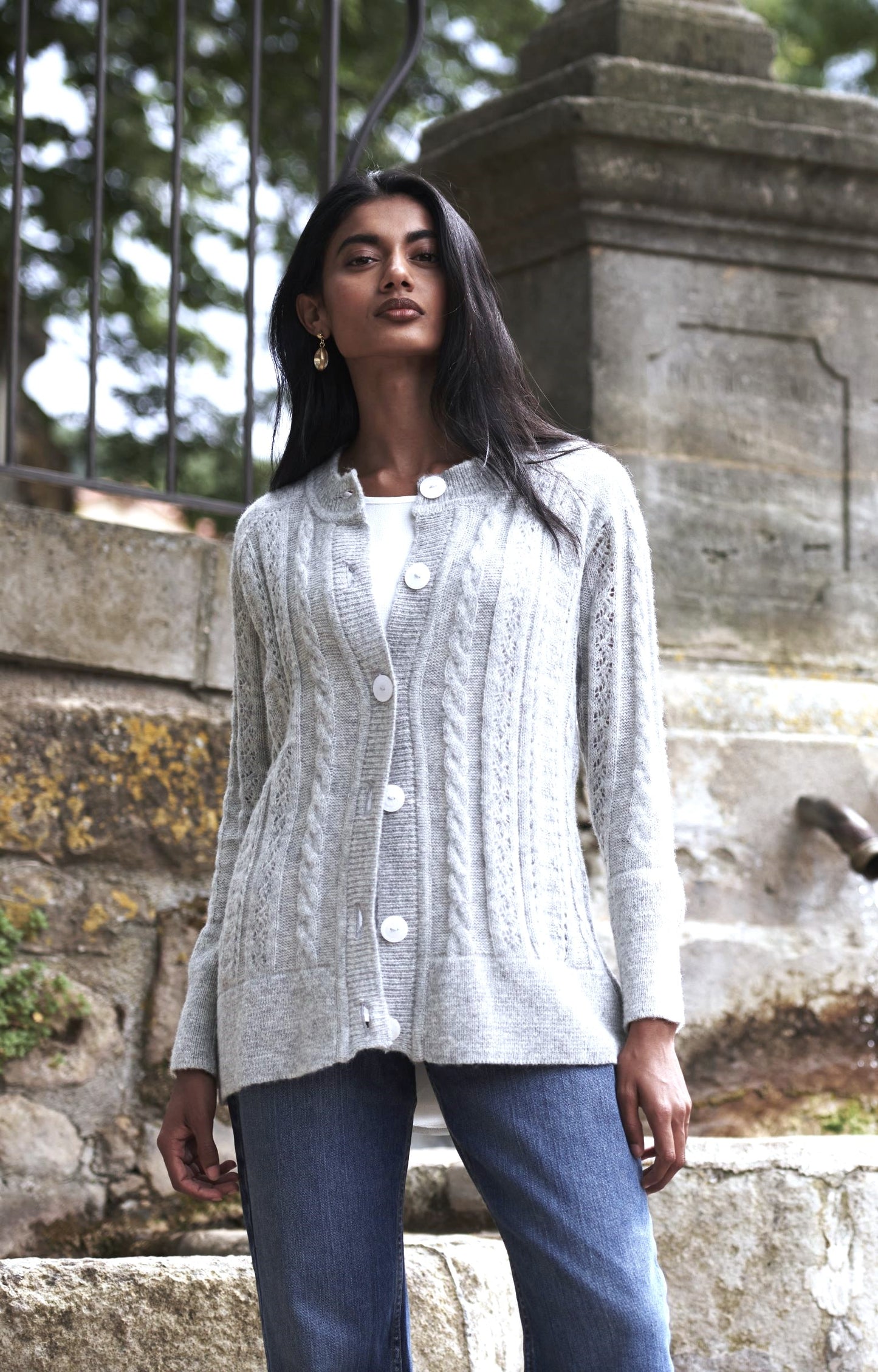 Cross Stitch Cardigan