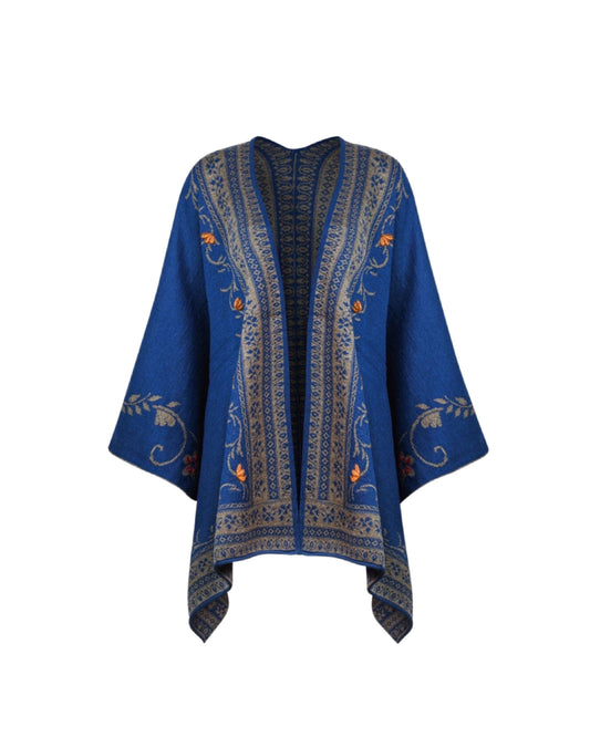 Trellis Reversible Ruana