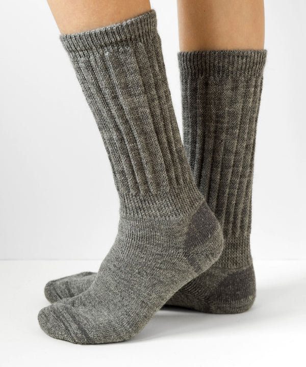 Daily Balance Sock — Smoky — smoky baby alpaca by Peruvian Link