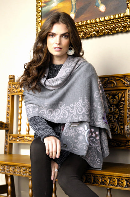 Embroidery Shawl
