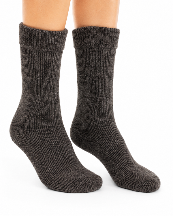 Ultimate Socks — Espresso — espresso alpaca by Peruvian Link