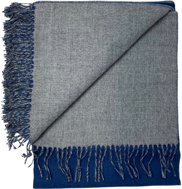 Rev Alpaca Throw — Teal — teal alpaca by Peruvian Link
