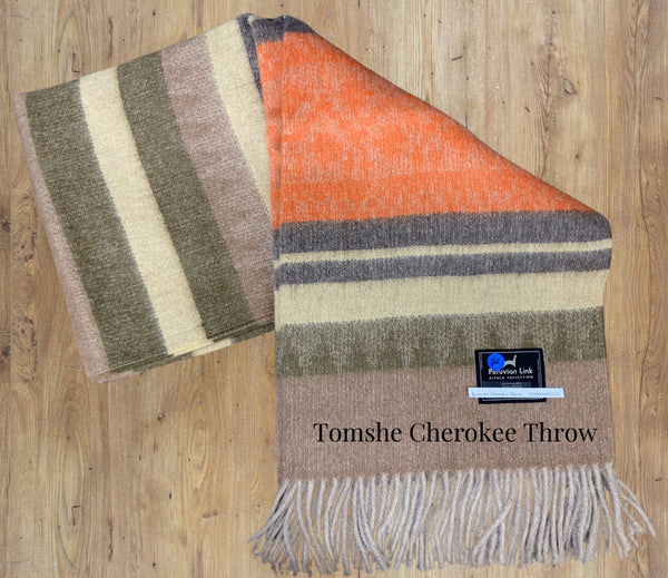 Cherokee Throw — Tomesha — tomesha alpaca by Peruvian Link