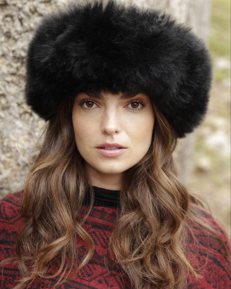 Black Traditional Fur Hat