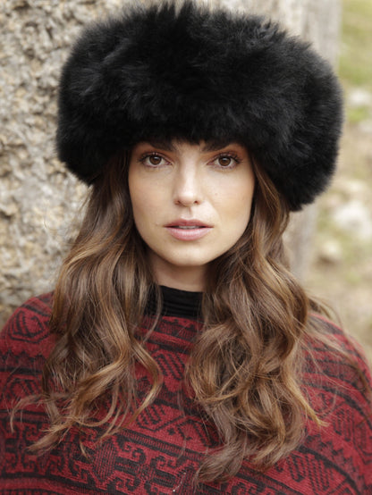 Black Traditional Fur Hat