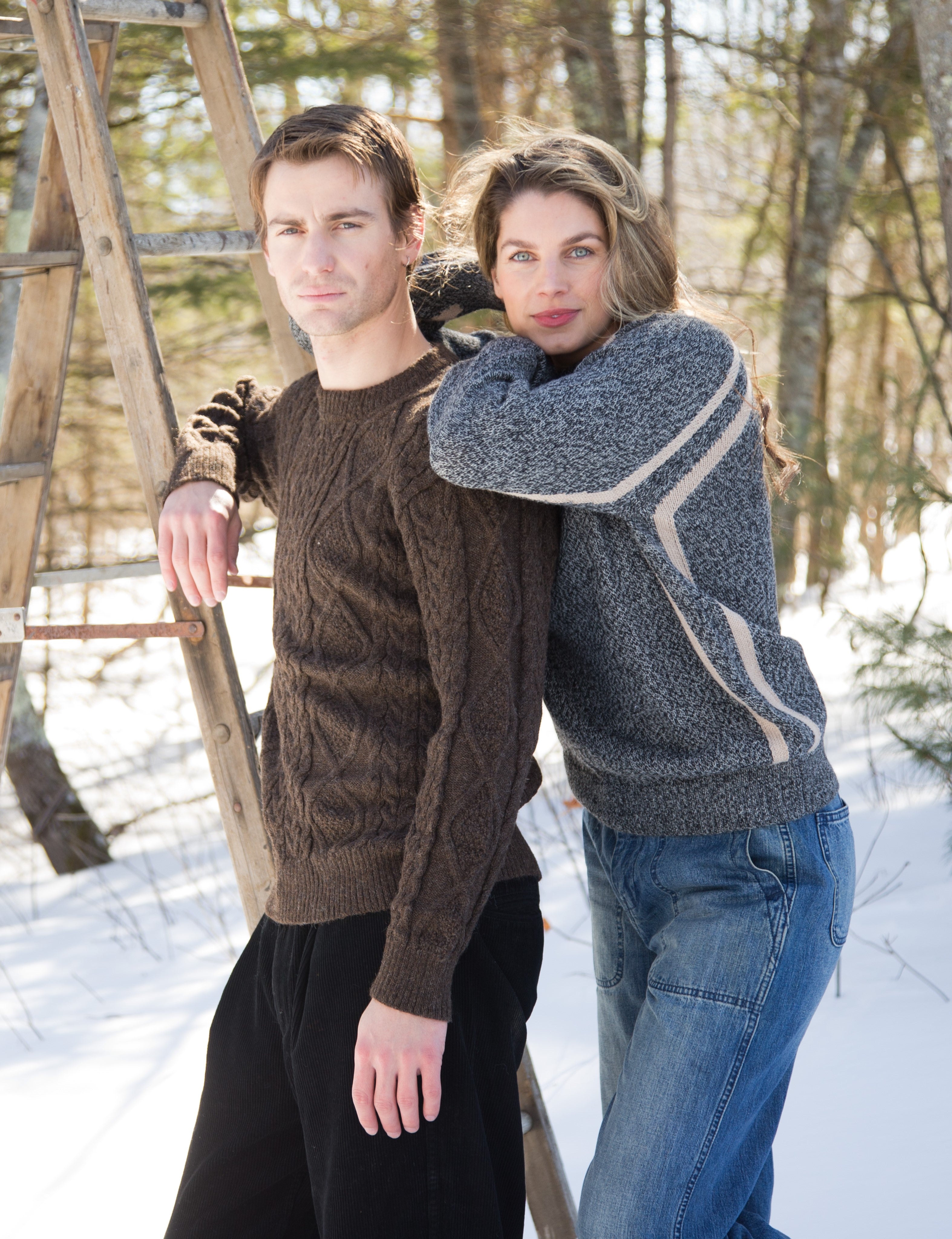 Fisherman's Sweater – Peruvian Link Alpaca Collection
