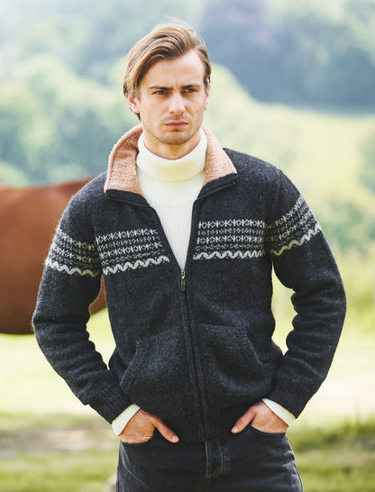 Fleece Lined Alpaca Sweater