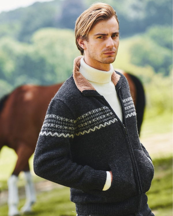 The Fleece Lined — Char — char alpaca by Peruvian Link