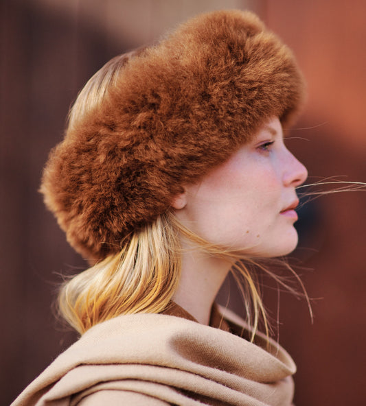 Fur Alpaca Headband