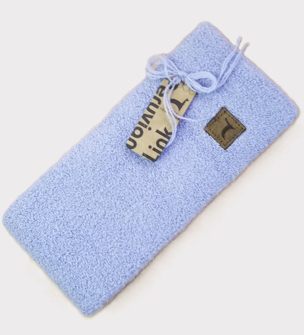 Alpaca Headband — Baby Blue — baby blue baby alpaca by Peruvian Link