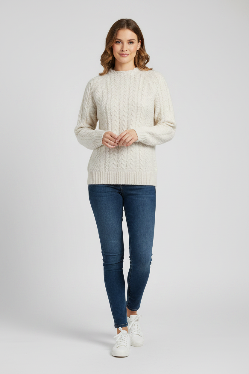 Aran Cable Sweater