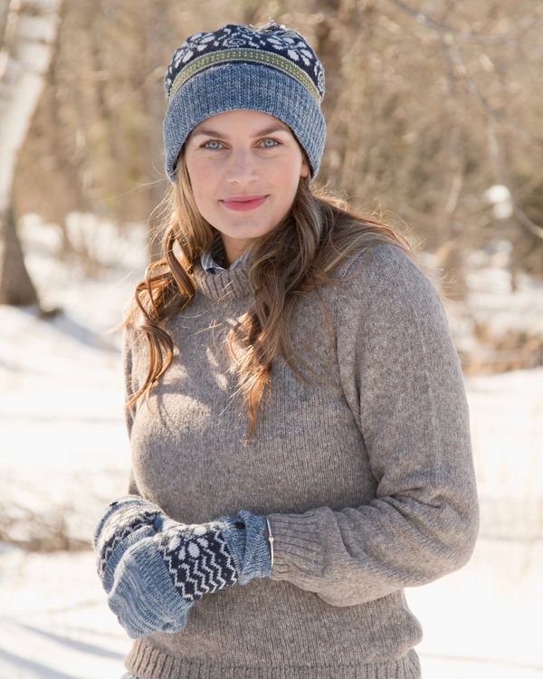 Winter Harbor Hat — único alpaca by Peruvian Link