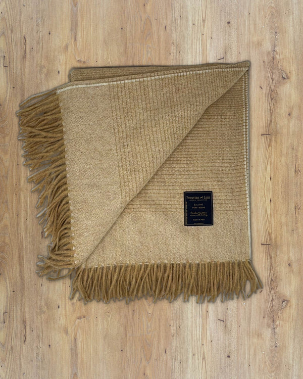 Ombre Alpaca Throw — Goldenrod — goldenrod alpaca by Peruvian Link