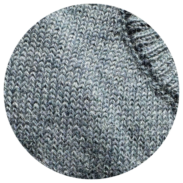 Alpaca Crew — Chambray — chambray alpaca by Peruvian Link