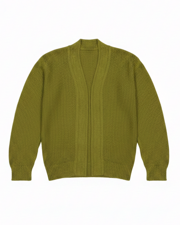 Daily Cardigan — Sand — sand alpaca by Peruvian Link