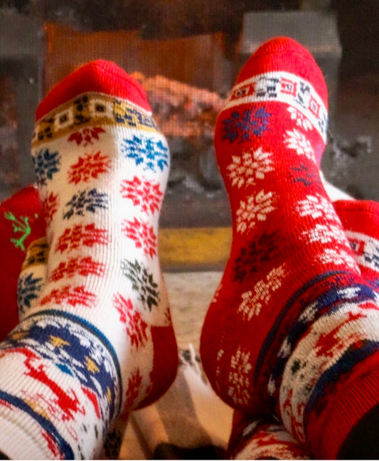 Reindeer Socks