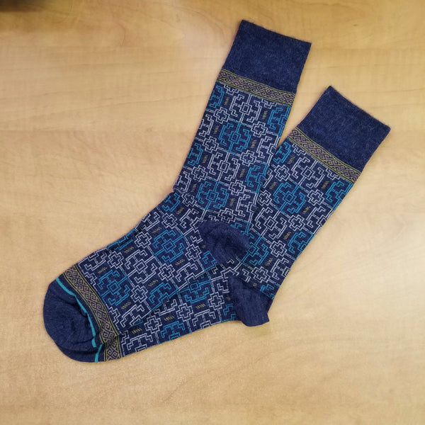Inca Collection Sock — Shipibo — shipibo alpaca by Peruvian Link