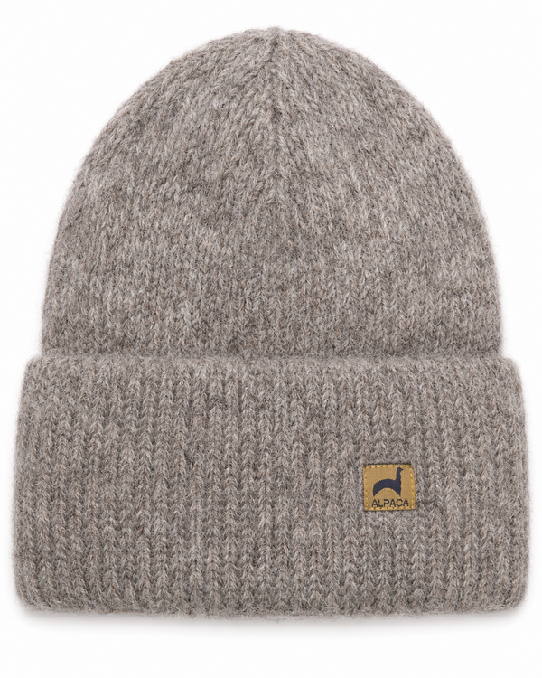 Ecoblend Hat — Lead — lead baby alpaca by Peruvian Link