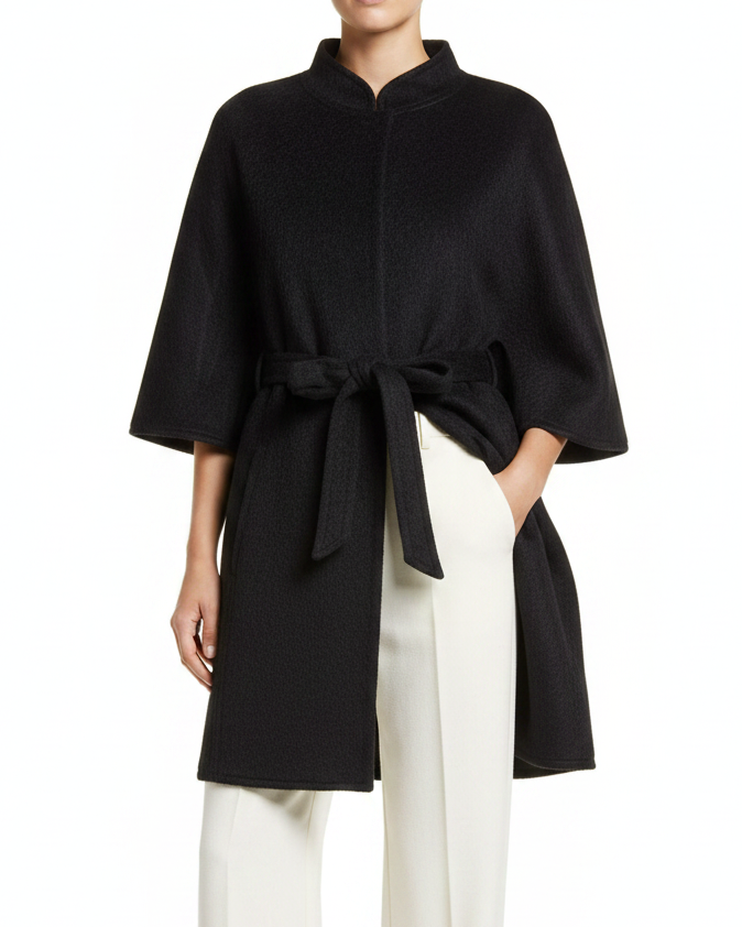 Maria Belted Cape
