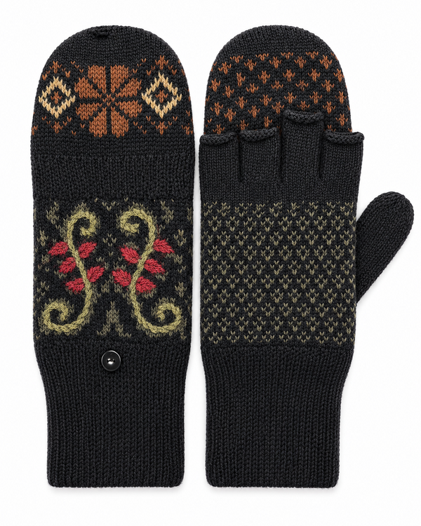 Mariana Glittens - Amber — amber alpaca by Peruvian Link
