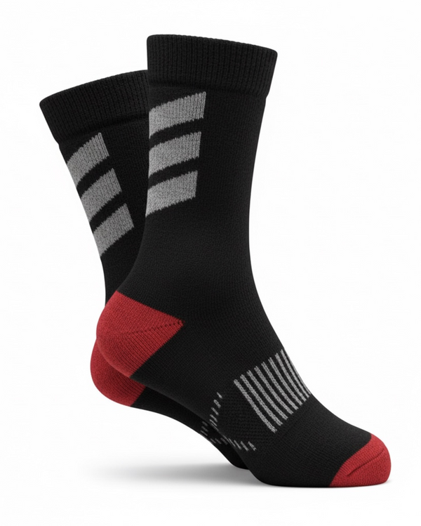 Metro Socks — Scarlet — scarlet alpaca by Peruvian Link