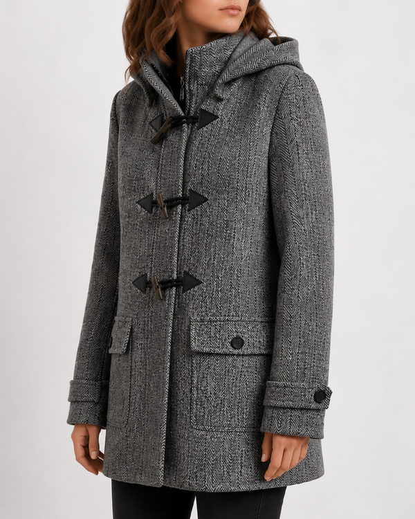 Nor' Easter Coat — Agate — agate alpaca by Peruvian Link