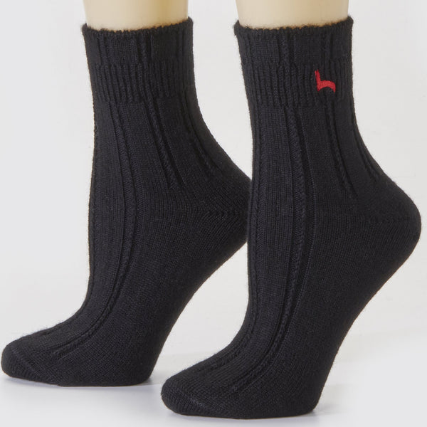 Bed Sock — Black — black baby alpaca by Peruvian Link