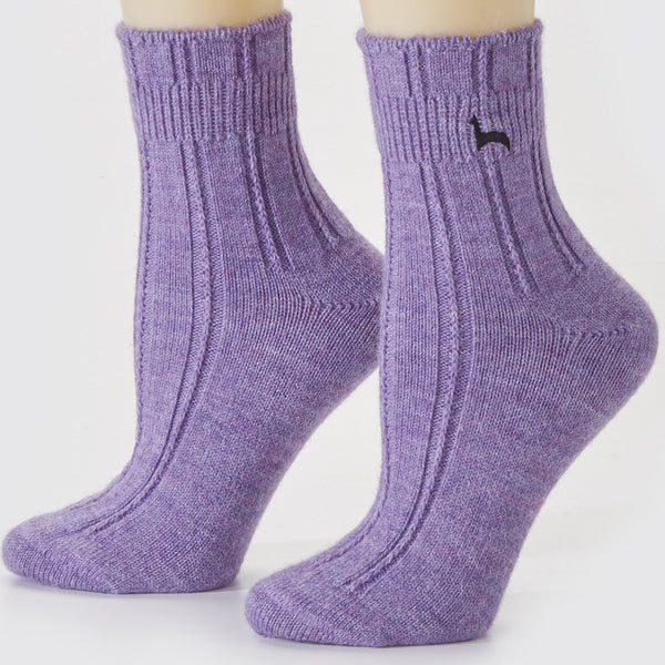 Bed Sock — Purple Haze — purple haze baby alpaca by Peruvian Link